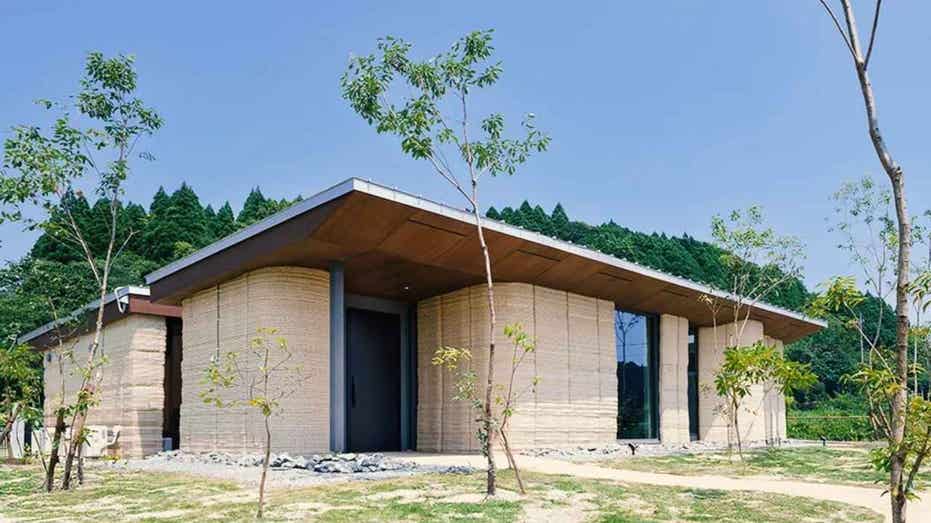 Sustainable 3D-printed home built primarily from soil Church Find